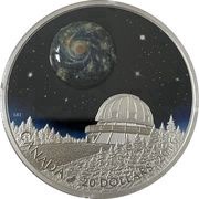 20 Dollars - Elizabeth II Observatory Mont-Mégantic, QC, Canada, 2016 reverse image