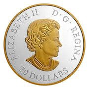 20 Dollars - Elizabeth II 4-4-0 Locomotive obverse image