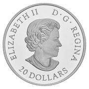 20 Dollars - Elizabeth II Woolly Mammoth obverse image