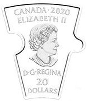 20 Dollars - Elizabeth II The Four Winds Pathfinders In Canada; Shanawdithit obverse image