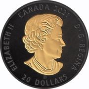 20 Dollars - Elizabeth II Grey Wolf obverse image