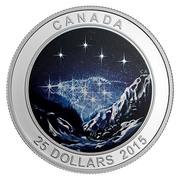 25 Dollars - Elizabeth II Eternal Pursuit, Canada, 2015 reverse image