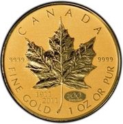 50 Dollars - Elizabeth II Royal Canadian Mint Refinery, Canada, 2011 reverse image