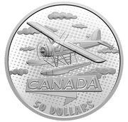 50 Dollars - Elizabeth II Canada Takes Wing, Canada, 2021 reverse image