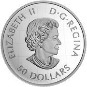 50 Dollars - Elizabeth II Great Lakes obverse image