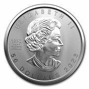50 Dollars In the name of Elizabeth II; PtML Bullion Coinage obverse image