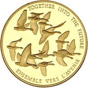 100 Dollars - Elizabeth II National Unity, Canada, 1978 reverse image
