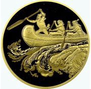 200 Dollars - Elizabeth II Fur Traders, Canada, 2005 reverse image