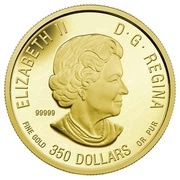 350 Dollars - Elizabeth II The Majestic Moose obverse image