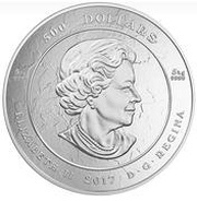 500 Dollars - Elizabeth II Canada 150: From Coast to Coast to Coast obverse image
