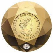 500 Dollars - Elizabeth II Diamond-shaped; round diamond obverse image