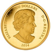 2500 Dollars - Elizabeth II Snowy Owl obverse image