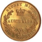 1 Sovereign - Victoria Pattern reverse image