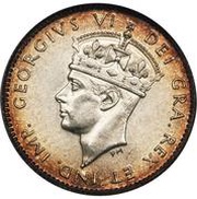 5 Cents - George VI obverse image