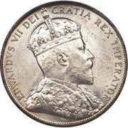 50 Cents - Edward VII obverse image