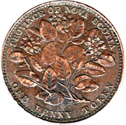 1 Penny - Victoria reverse image