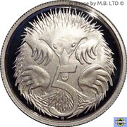 5 Cents - Elizabeth II 6th Portrait - Fine Silver Proof reverse image