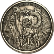 1000 Francs Decay, Chad, 2017 reverse image