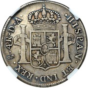 4 Reales - Carlos III reverse image