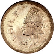 5 Pesos Pattern obverse image