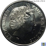 20 Cents - Elizabeth II 4th Portrait - Anzacs Remembered obverse image