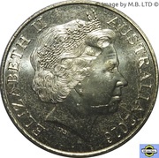 25 Cents - Elizabeth II 4th Portrait - Kokoda obverse image