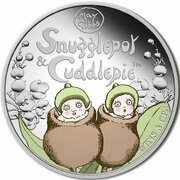 50 Cents - Elizabeth II 4th Portrait - Snugglepot and Cuddlepie™, Australia, 2016 reverse image