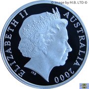 1 Dollar - Elizabeth II 4th Portrait - HMAS Sydney II - Silver Proof obverse image