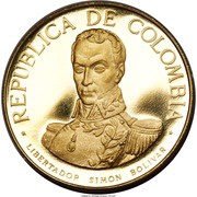 300 Pesos Battle of Boyaca obverse image