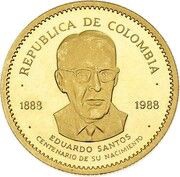 35000 Pesos Eduardo Santos Montejo obverse image