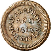 8 Reales Popayan reverse image