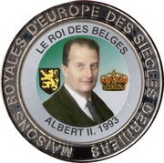 5 Francs Belgium - King Albert II, Republic of the Congo, 1999 reverse image