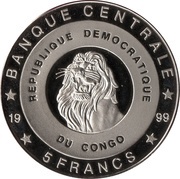 5 Francs United Kingdom - Prince Charles, older obverse image