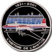 1000 Francs CFA DC-7, Republic of the Congo, 2004 reverse image
