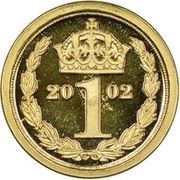 1 Cent - Elizabeth II Maundy Money 2002 Cook Islands Gold (.999) Coin ...