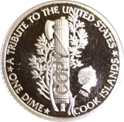 10 Cents - Elizabeth II 100th Anniversary of the Mercury Dime obverse image