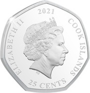 25 Cents - Elizabeth II Baron Zemo obverse image
