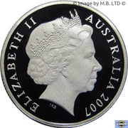 1 Dollar - Elizabeth II 4th Portrait - Sydney Harbour Bridge - Silver Proof obverse image
