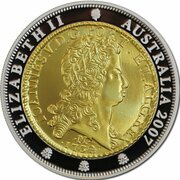 1 Dollar - Elizabeth II 4th Portrait - One Johanna - Silver Proof Gilded obverse image