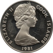 1 Dollar - Elizabeth II 2nd portrait; Royal Wedding obverse image