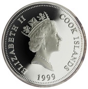 1 Dollar - Elizabeth II Clown Anemone obverse image