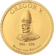 1 Dollar - Elizabeth II Gregor V, Cook Islands, 2005 reverse image