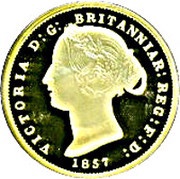 1 Dollar - Elizabeth II Sydney Mint Gold Sovereign, Cook Islands, 2007 reverse image