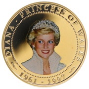 1 Dollar - Elizabeth II Princess Diana reverse image