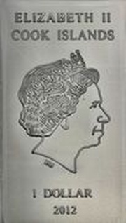 1 Dollar - Elizabeth II "Tangaroa" Silver Bullion obverse image