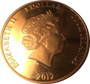 1 Dollar - Elizabeth II 100th Anniversary of the Titanic- Third Class obverse image