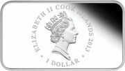 1 Dollar - Elizabeth II Blue-Lipped Sea Snake obverse image