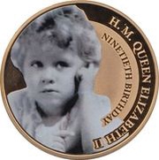 1 Dollar - Elizabeth II Elizabeth II, Cook Islands, 2016 reverse image
