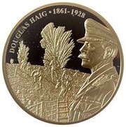 1 Dollar - Elizabeth II Douglas Haig, Cook Islands, 2019 reverse image