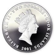 2 Dollars - Elizabeth II Chinese crested tern obverse image